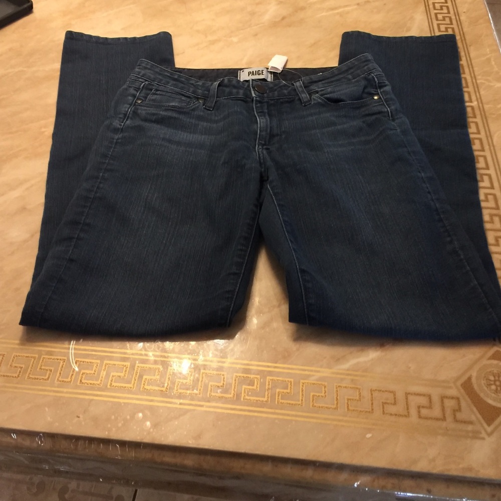 PAIGE SKYLINE STRAIGHT Size 27 inseam 31